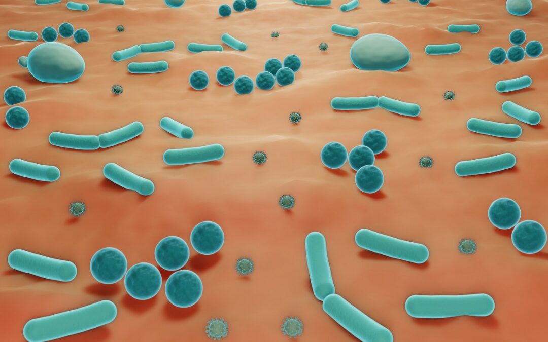 Selektion von Hautbakterien mit Benzonase