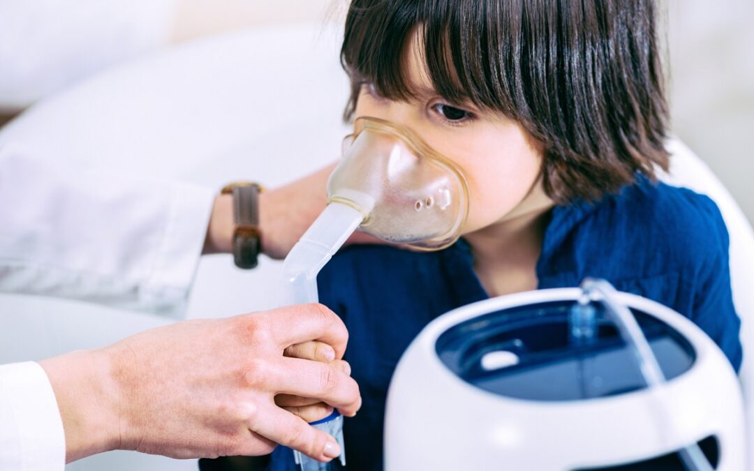 Lungenmikrobiom von kranken und gesunden Kindern