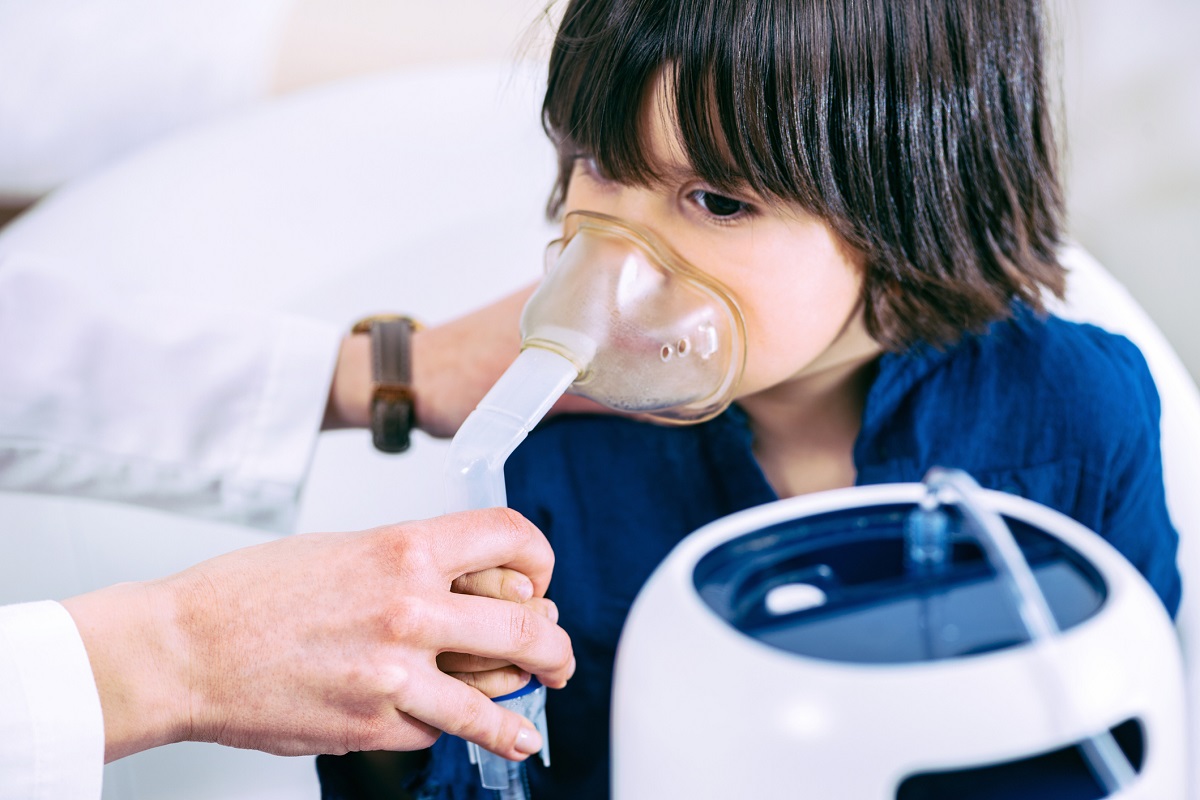 Lungenmikrobiom von kranken und gesunden Kindern