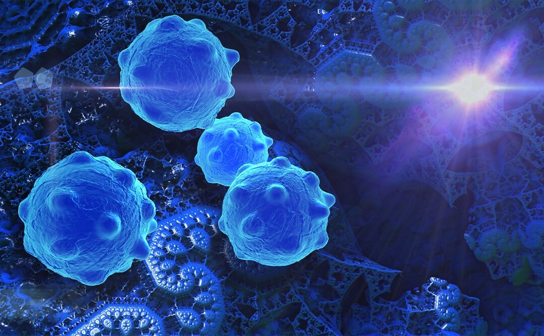 Bewegliche Krebszellen im Tumorgewebe