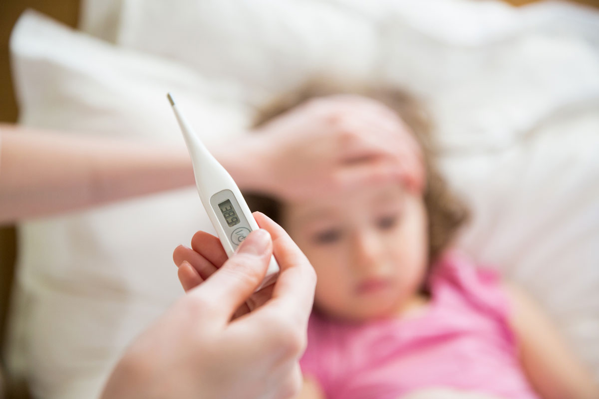 Krampfhafte Fieberanfälle im Kindesalter