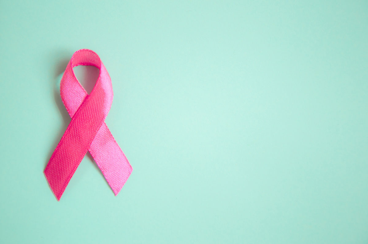 Detaillierter Blick ins Brustkrebsgewebe