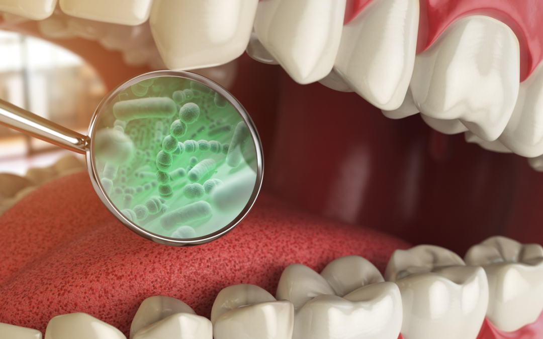 Mundflora reagiert auf orale Antiseptika