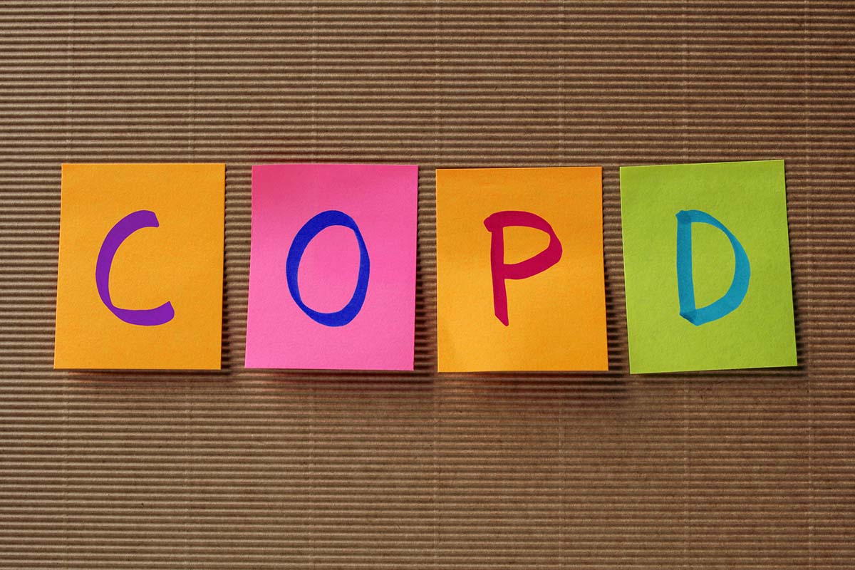 Symbolbild Lungenkrankheit COPD.