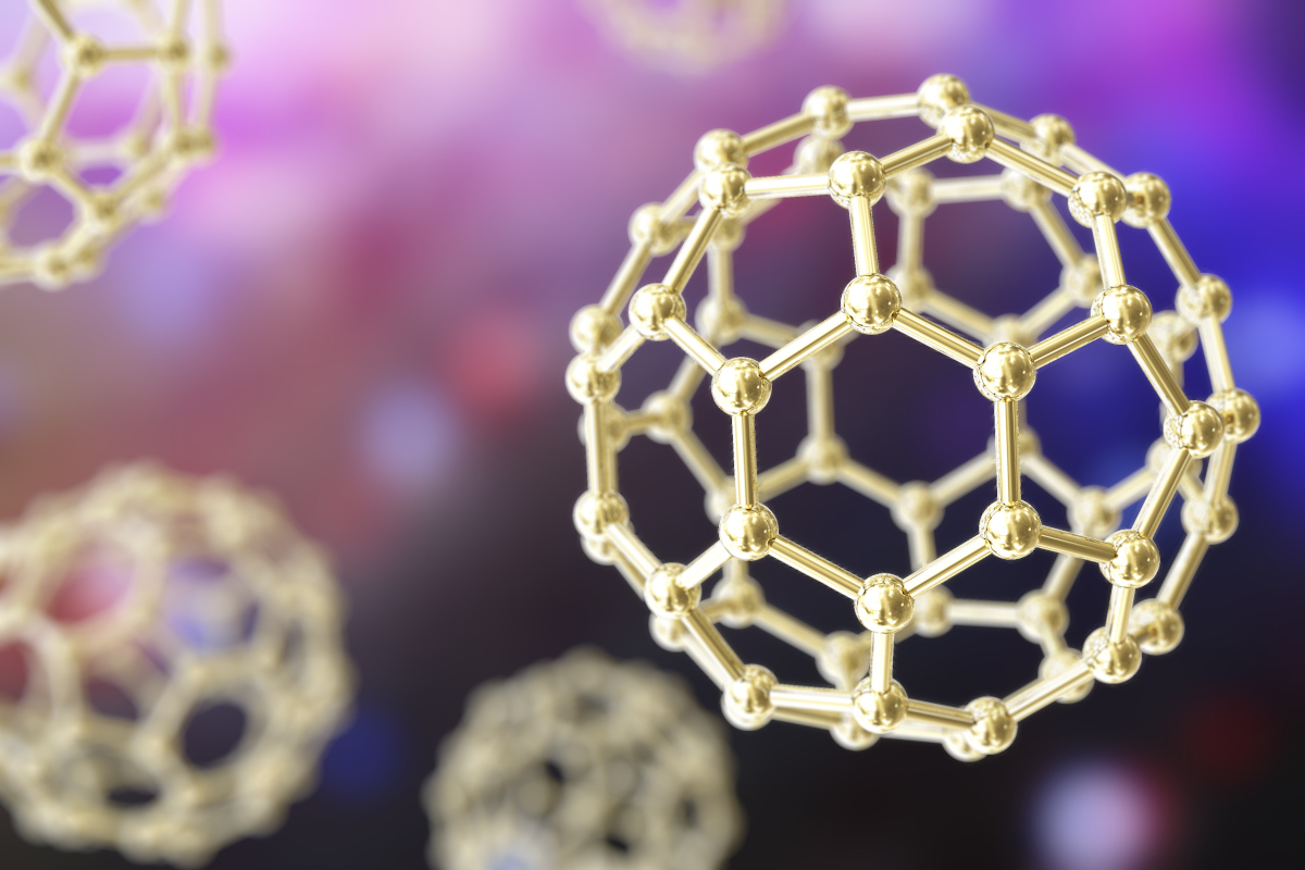 3D-Illustration von Nanopartikeln